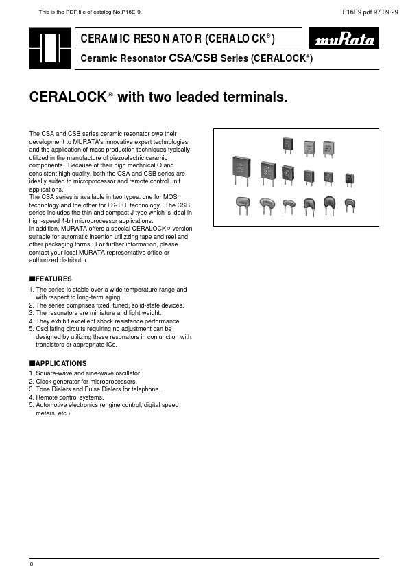 CSB455E Datasheet PDF Datasheet4U