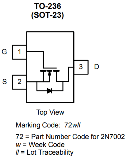 2N7002 reference image