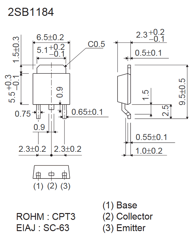 2SB1184 reference image