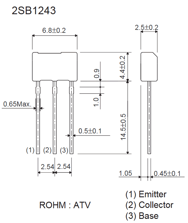 2SB1243 reference image