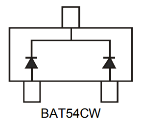 BAT54CW reference image