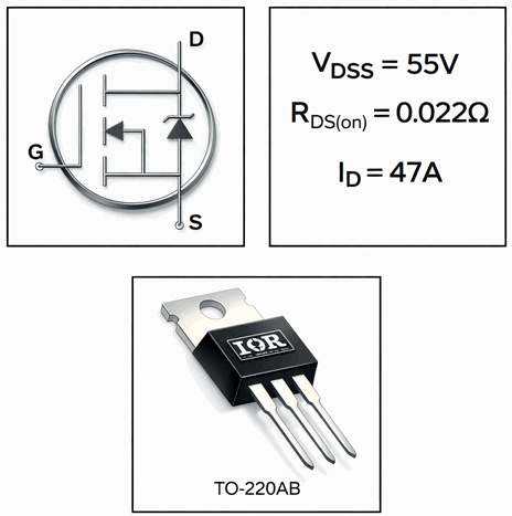 IRLZ44N reference image