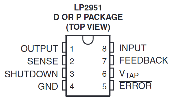 LP2951 reference image
