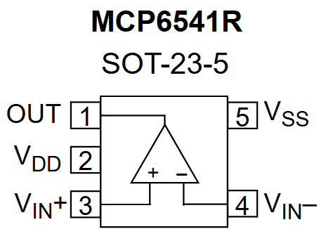 MCP6541R reference image
