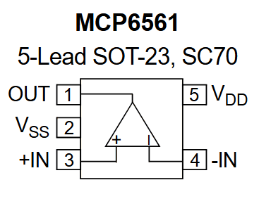 MCP6561 reference image