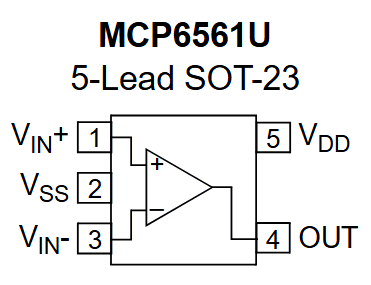 MCP6561U reference image