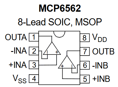 MCP6562 reference image
