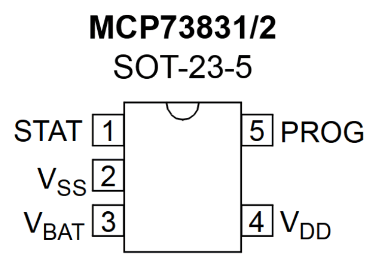 MCP73831 reference image
