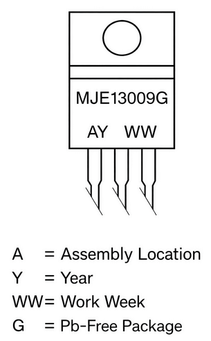 MJE13009G reference image