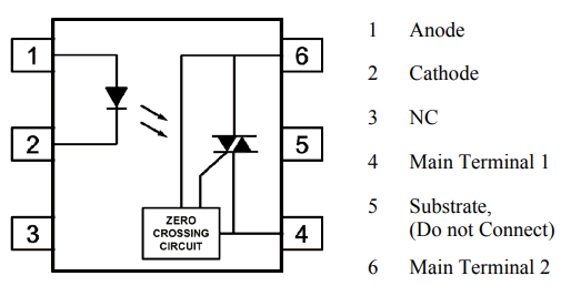 MOC3063 reference image