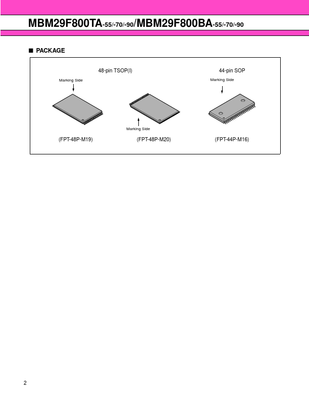 MBM29F800BA-55