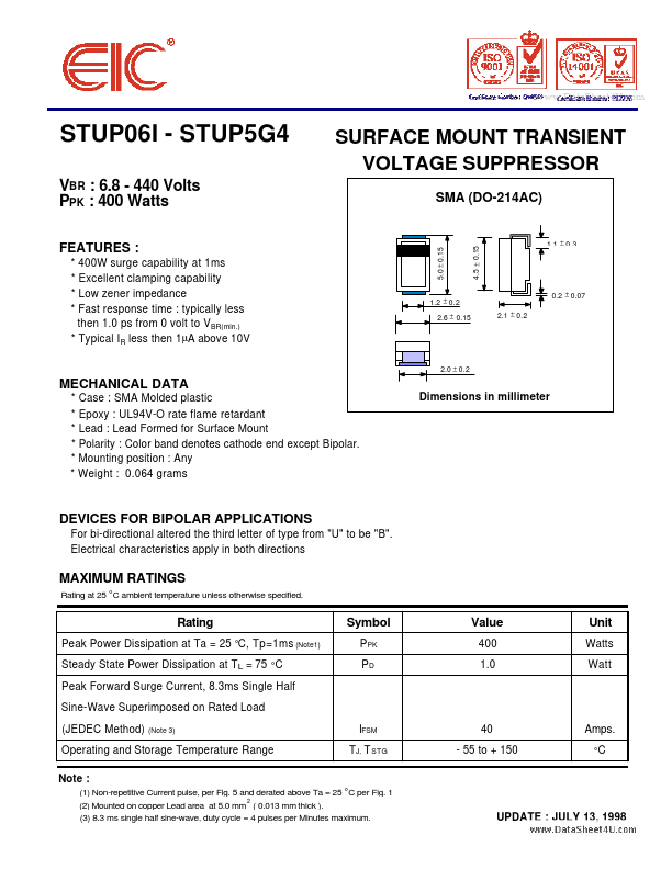 STUP5G0