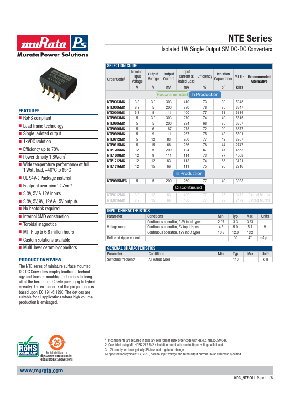 NTE0312MC