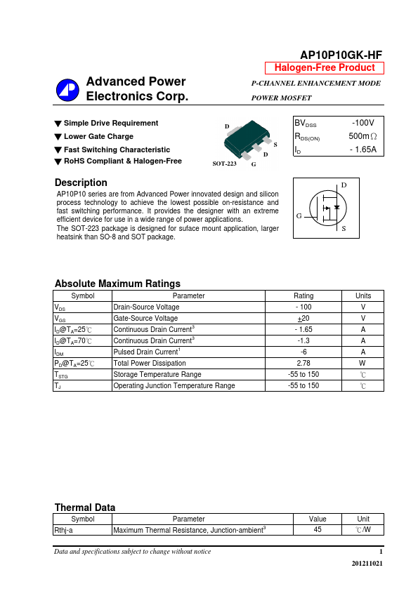 AP10P10GK-HF