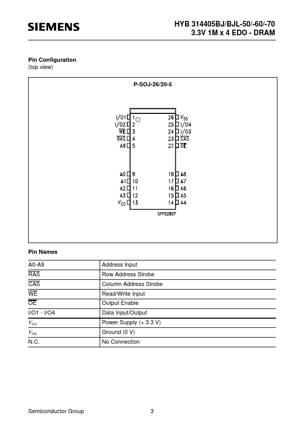 HYB314405BJ-50