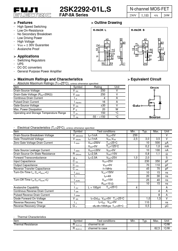 2SK2292-01L