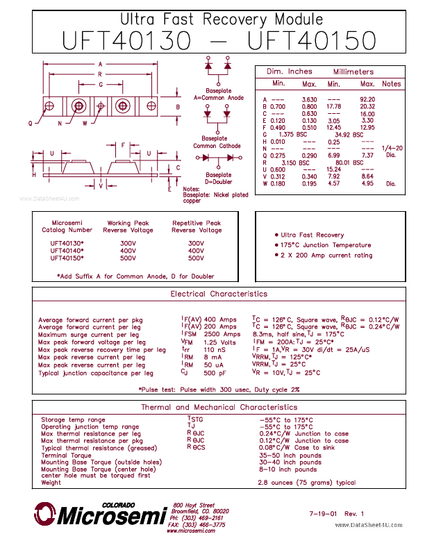 UFT40130