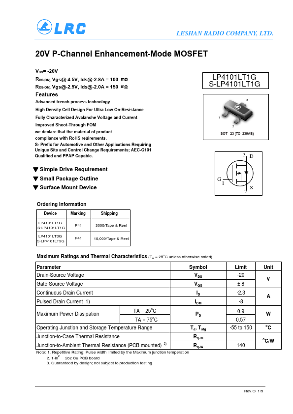 LP4101LT3G