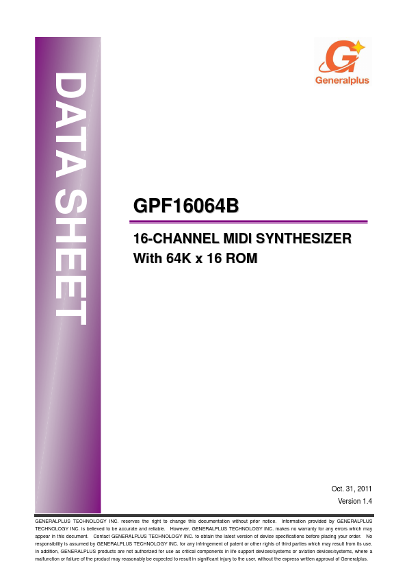 GPF16064B