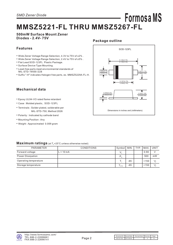 MMSZ5266B-FL