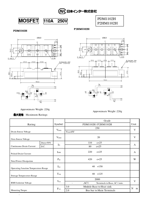 PDM1102H