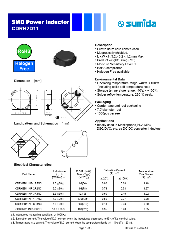 CDRH2D11-6R8NC