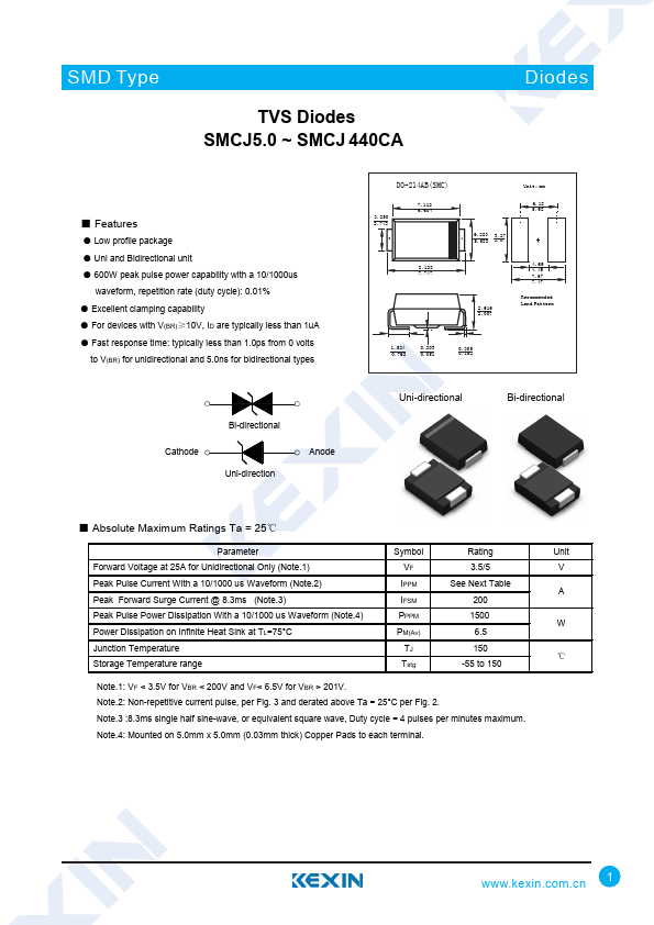 SMCJ45C