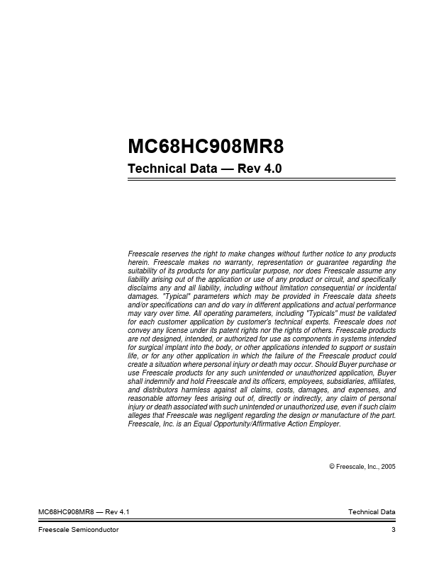 MC68HC908MR8