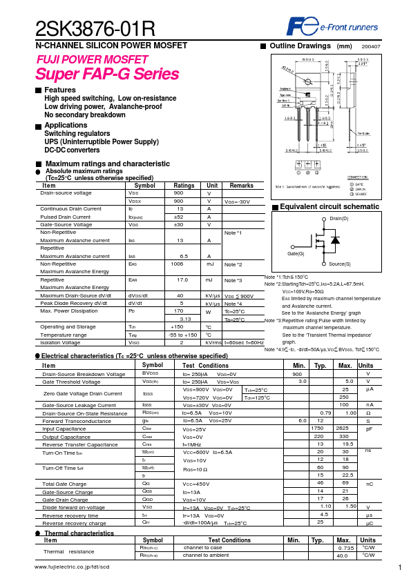 2SK3876-01R