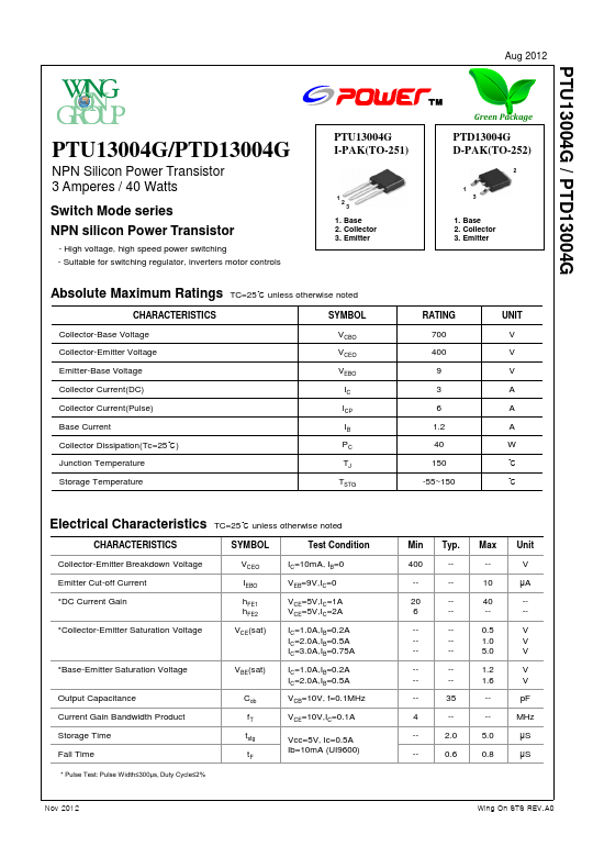 PTD13004G