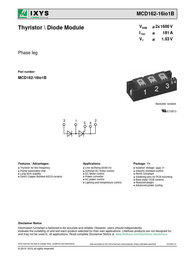 MCD162-16io1B Datasheet Preview