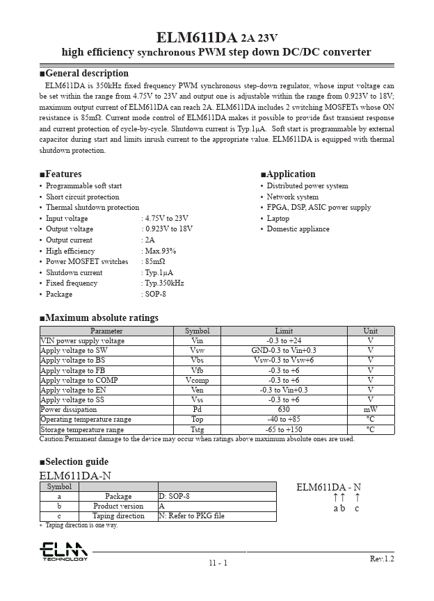 ELM611DA