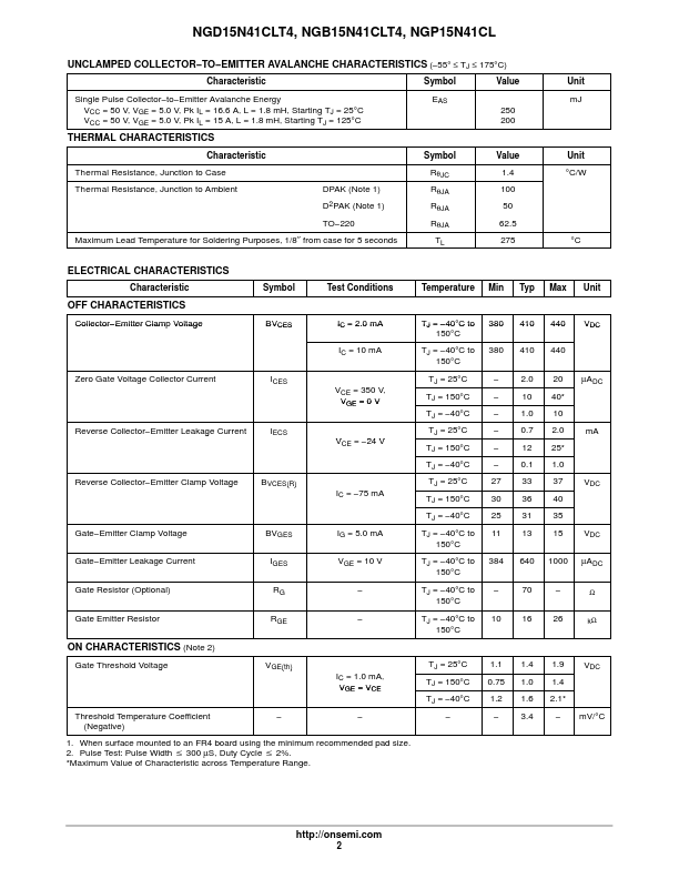 NGB15N41CLT4