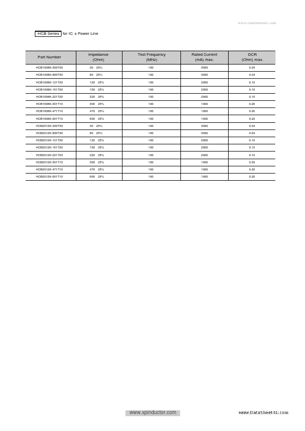 HCB2012K-121T20