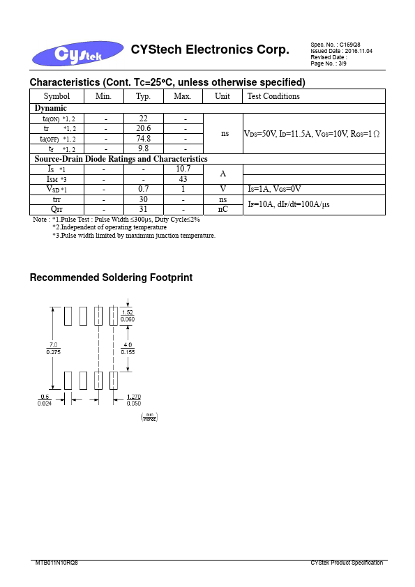 MTB011N10RQ8