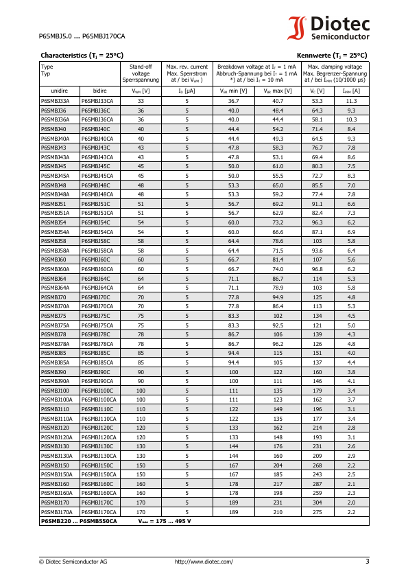 P6SMBJ11CA