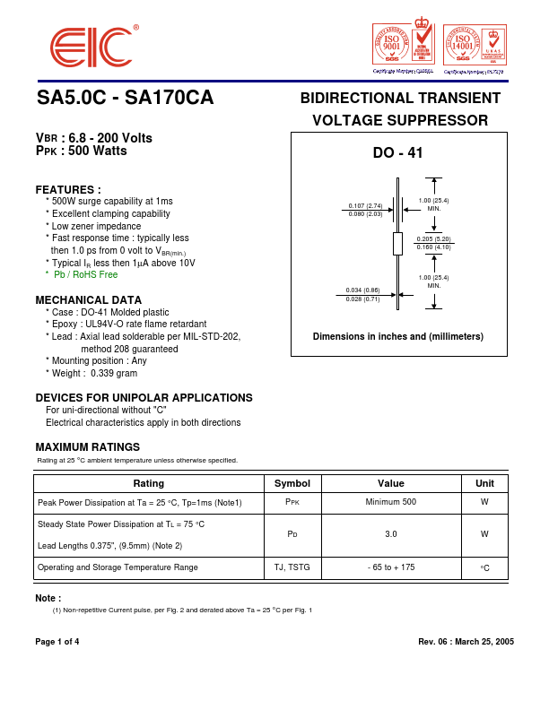 SA70CA