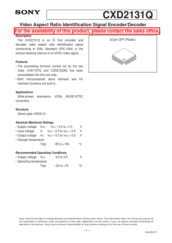 CXD2131Q