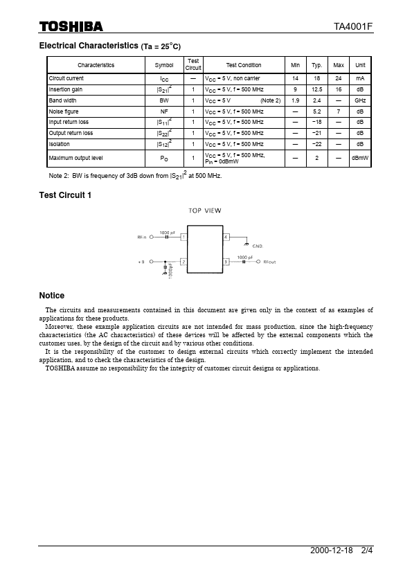 TA4001F