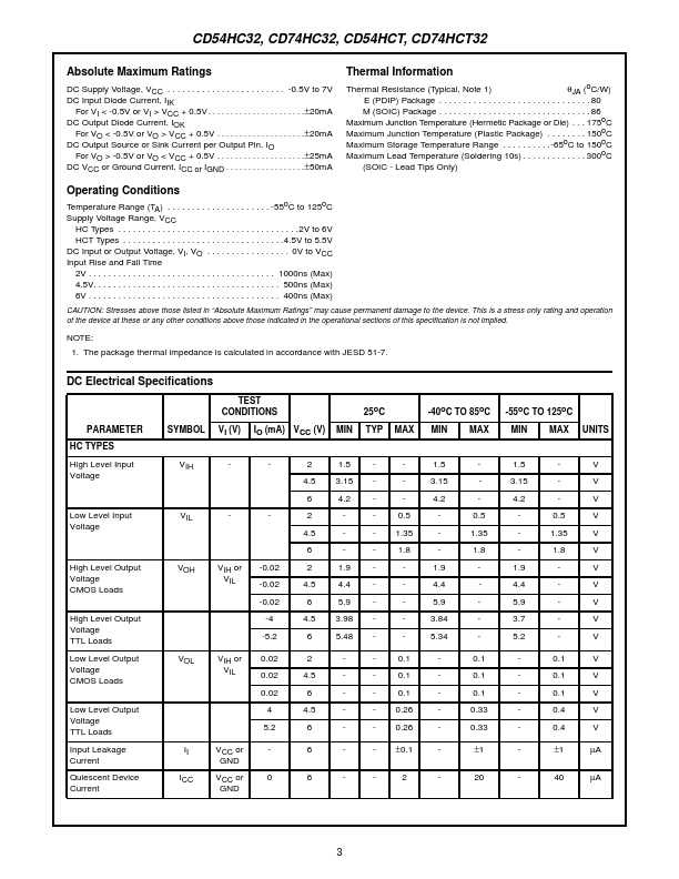 CD74HC32E