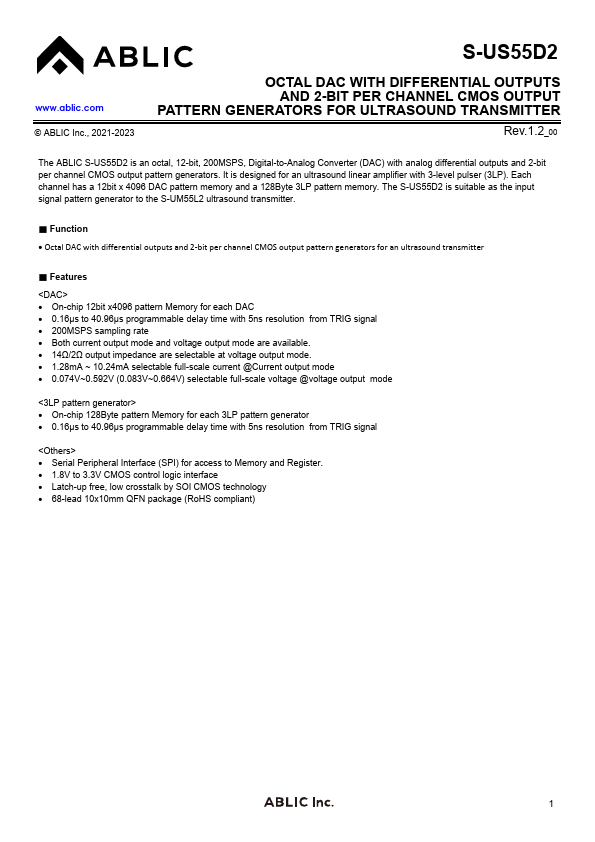 S-US55D2 Datasheet Preview