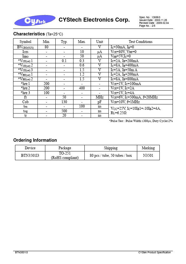 BTN3501I3