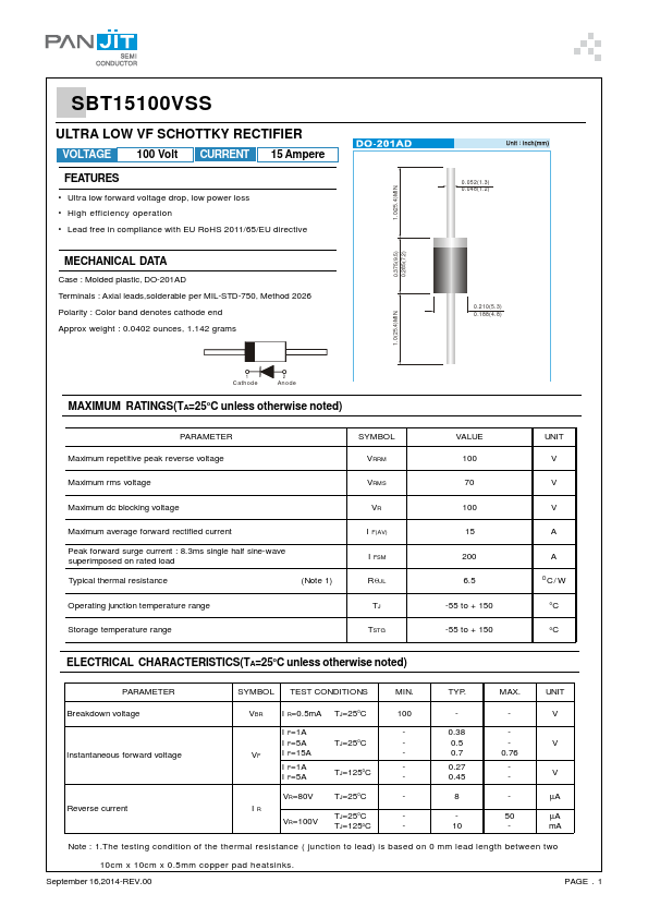 SBT15100VSS