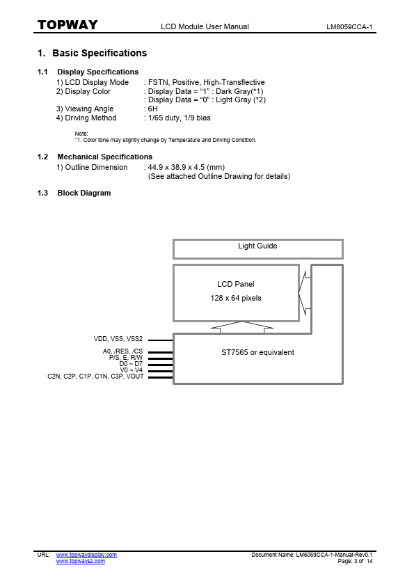 LM6059CCA-1