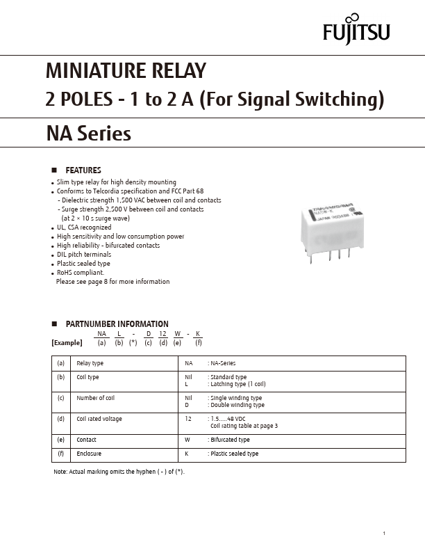 NAL-D1.5W-K