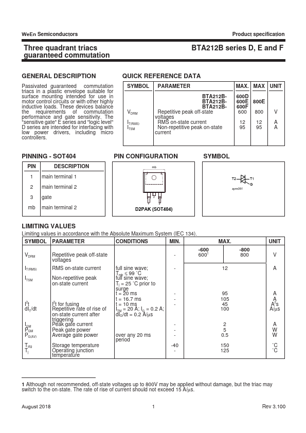 BTA212B-600E