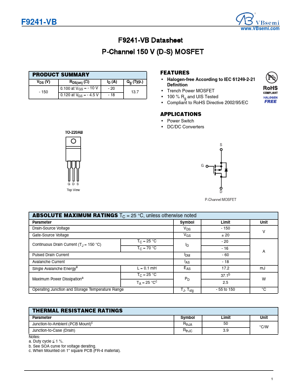 F9241 Datasheet Preview