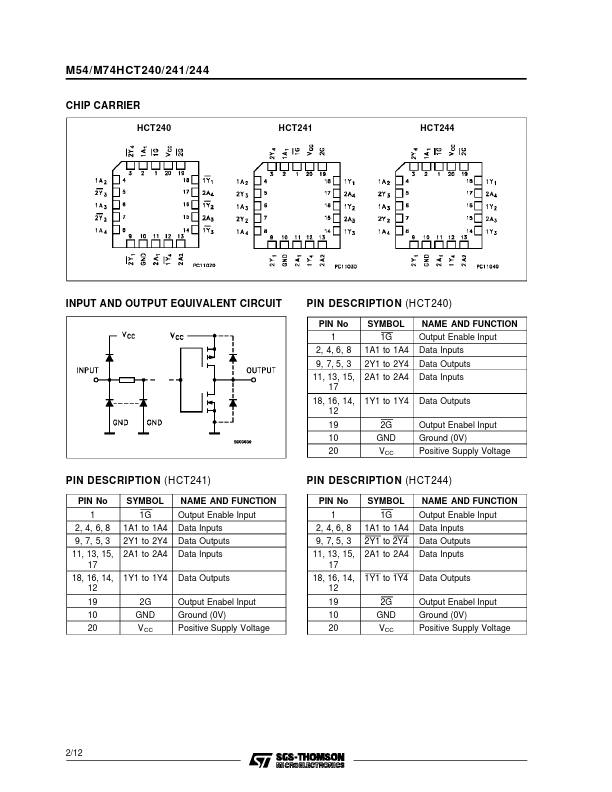 M54HCT241