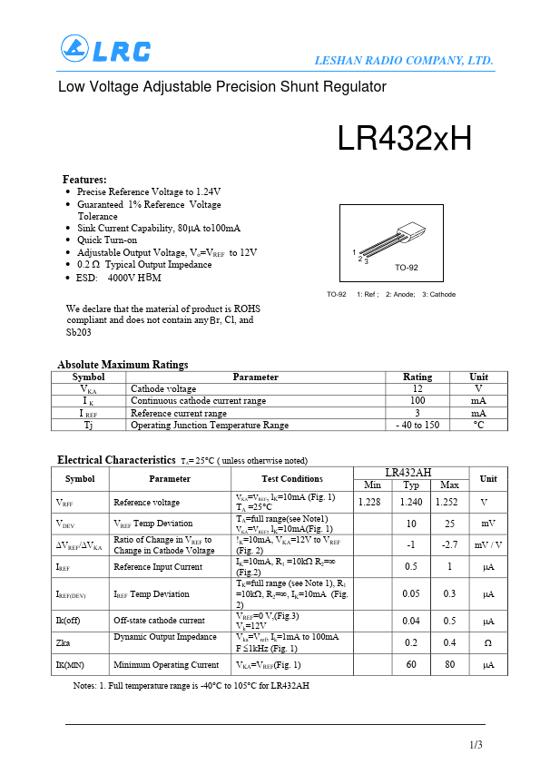 LR432AH