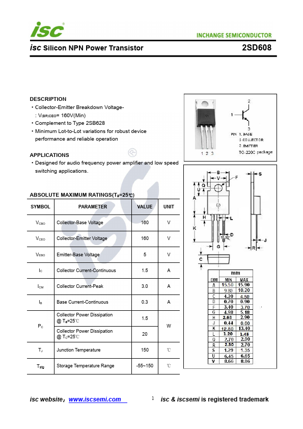 2SD608